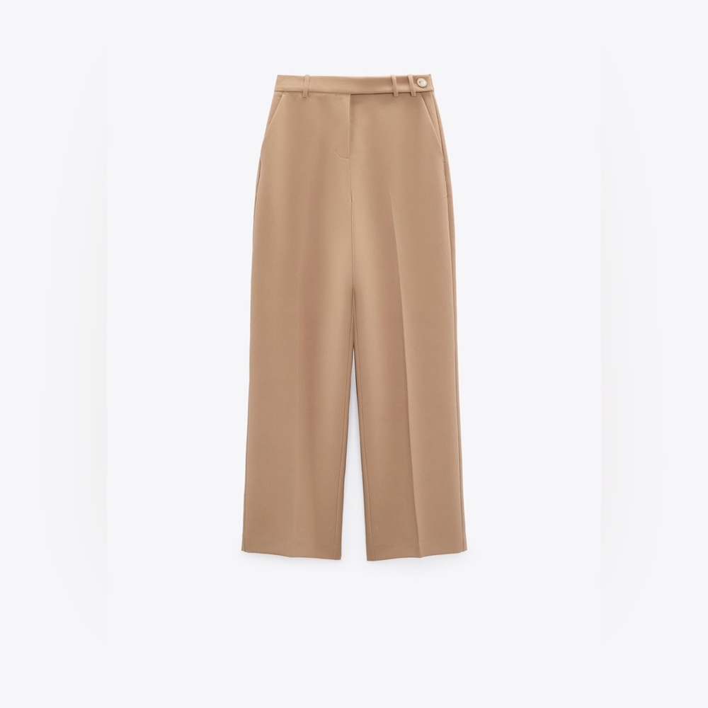 Zara wide leg menswear pants size M - Picture 3 of 6